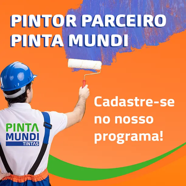 Cadastre-se no programa Pintor Parceiro Pinta Mundi